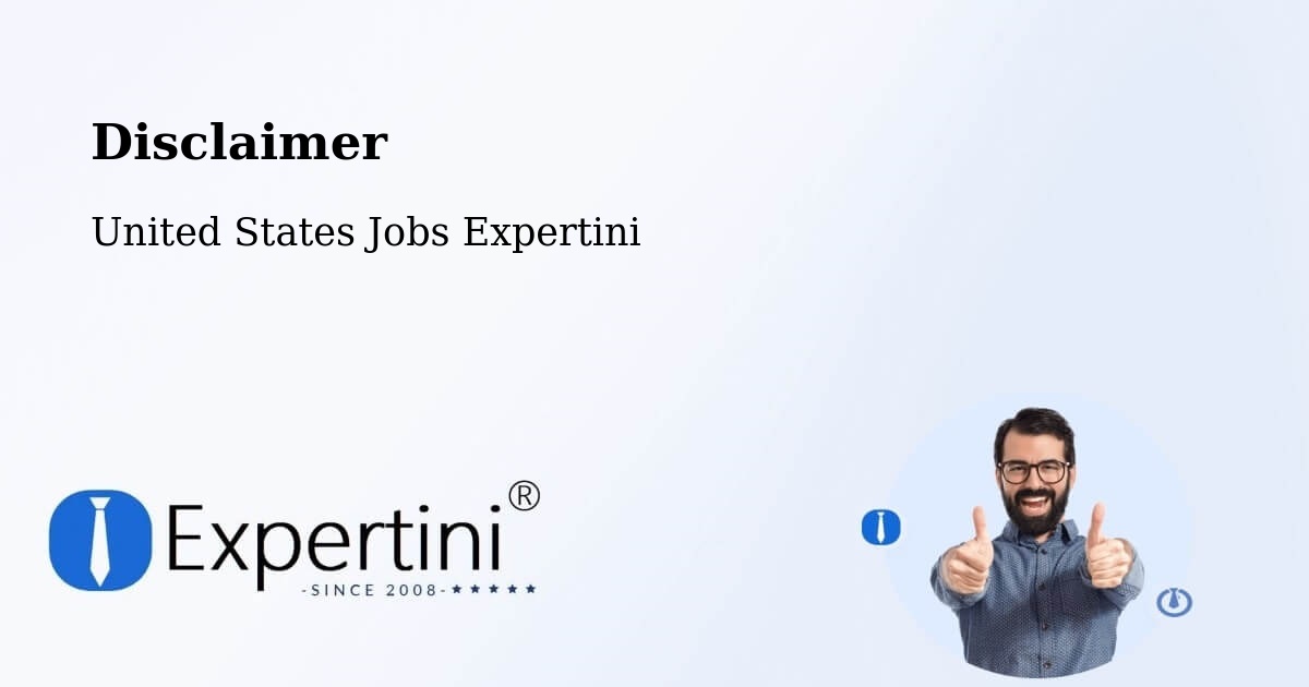 Disclaimer – Reston - United States Jobs Expertini